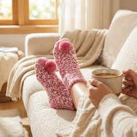Chaussettes décontractées pour femmes, style cupcake, haute qualité, vente chaude d'hiver