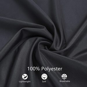 Capa de Peluquería Impermeable de Poliéster con Logotipo Personalizado, Cierre de Broche Ajustable en la Cintura, 160x140cm, para Corte de Cabello en Salón - Product Image 4