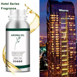 Óleo aroma do hotel para difusor de aroma, óleo perfumado com alta concentração de longa duração 500ml