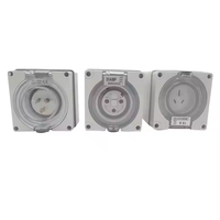CHENF 3 Phase Combinaison Industrielle Commutateur Prise Étanche IP66 Australie Standard 5 Broches 10A 500V