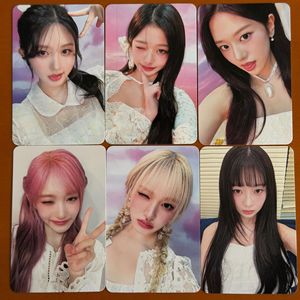 Set de 6 Tarjetas Lomo de Selfies de la Gira SHOW WHAT I AM de Kpop IVE, Fotografías Brillantes de <span class=keywords><strong>Wonyoung</strong></span>, Yujin, Gaeul, Liz, Rei y Leeseo, Colección para Fans - Product Image 6