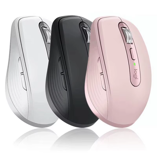 MX Anywhere 3S 2.4GHz Wireless USB Optical Mouse with 8000 DPI LED Backlit Sound for Office Use in Stock