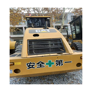 Rodillo Compactador Vibratorio Usado Caterpillar CS683E, Rodillo de Carretera, Rodillo de Tambor Liso, Equipo de Construcción CS 683 en Venta - Product Image 4