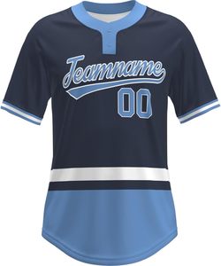 Uniforme deportivo Camiseta de béisbol Camisetas deportivas personalizadas para hombres_Mujeres_Jóvenes _ Preescolar, nombre y número cosidos o impresos, logotipo - Product Image 3