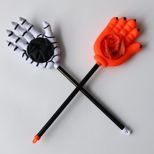 Bolsa de Dulces de Halloween con Diseño de Palma, Naranja y Negra, Accesorio para el Juego de Truco o Trato, Suministros de Halloween Portátiles - Product Image 2