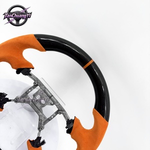 Volante Deportivo Personalizado de Fibra de Carbono Real y Gamuza para <span class=keywords><strong>Ford</strong></span> <span class=keywords><strong>Mustang</strong></span> GT Cobra SVT Saleen Roush 1999-2004, <span class=keywords><strong>Precio</strong></span> Neto - Product Image 3