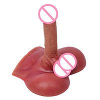 Dildo électrique en silicone pour femmes, masturbation réaliste, vibration douce, télescopique, chauffant, étanche IPX7, silencieux, jouet pour adultes