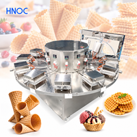 Machine automatique HNOC pour la fabrication de gaufrettes, cornets de sucre, cornets de biscuits et stroopwafels