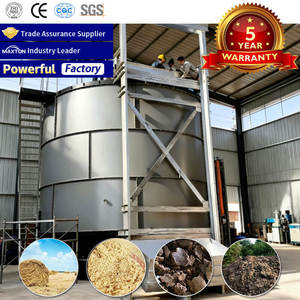 Cuve de Fermentation Aérobie Verticale à Contrôle Automatique, Équipement de Traitement du Fumier de Poulet et de Vache à Vendre - Product Image 1