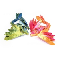 Idées cadeaux Modèle d'impression 3D personnalisé Joints et plumes de dinosaure Jouet mobile Archéoptéryx Ornements de bureau
