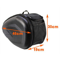 Sacs latéraux imperméables pour moto, sacs de selle, sacs arrière pour moto avec haute visibilité pour accessoires