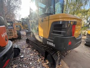 Escavatore Idraulico Cingolato Volvo EC60 Usato, Quasi Nuovo, di Alta Qualità, per Piccoli Lavori Edili, 6 Tonnellate, Benna da 0,4 m, Potenza 58 kW - Product Image 3