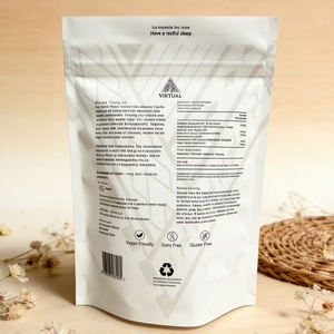 ถุงพิมพ์ลายตามสั่งแบบซิปล็อคสำหรับบรรจุภัณฑ์อาหาร บรรจุภัณฑ์ผงอาหารเสริม - Product Image 4