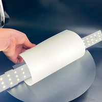 Film de diffusion optique PET 210um Rouleaux de feuilles de plastique 0.21MM pour la mise en forme de la lumière LED et le diffuseur d'éclairage