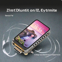 ESP32-C5 Papan Pengembangan LCD 1,47 Inci Modul Tampilan RISC-V 32 Bit 262K Warna Wi-Fi 6 dan 5 LE