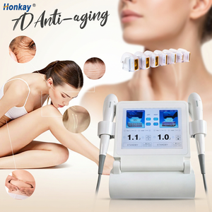 Máquina 7D Hiifu Portátil de Doble Mango con Entrenamiento Gratuito, Dispositivo para Lifting Facial, Corporal, de Piernas y Brazos, Reafirmación de la Piel para Spa de Belleza - Product Image 1