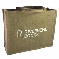 Sac fourre-tout en toile de jute personnalisé pour la publicité