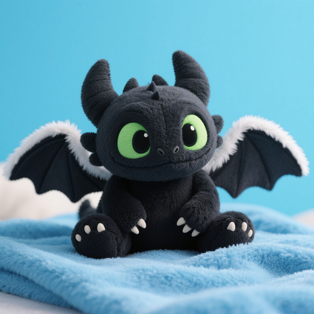 Black Dragon Toys Super Soft, High Quality, and Fun