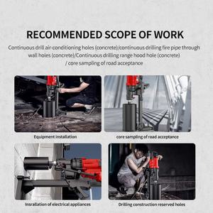 Портативная машина с сердечником, лидер продаж, CF-9230 сертифицированная 9 "230 мм, 3200 Вт, высокомощный ручной сверлильный станок для бетонного сердечника - Product Image 5