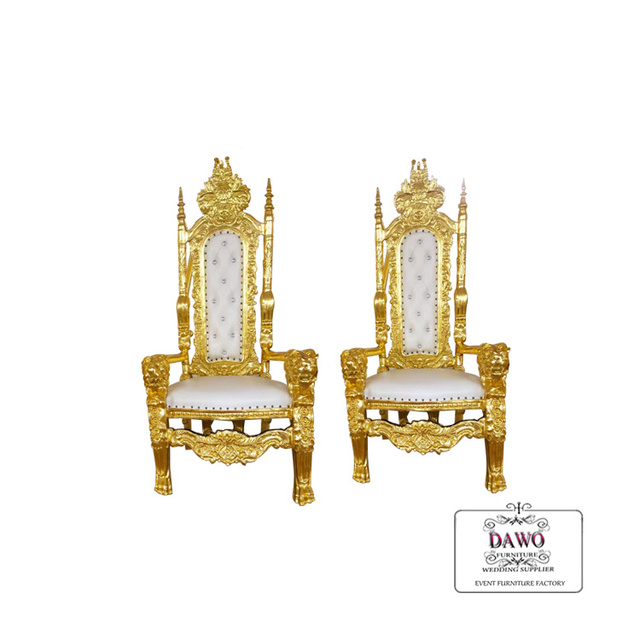 Sell Cheap Luxury Wedding Gold Royal Throne Kings Chair