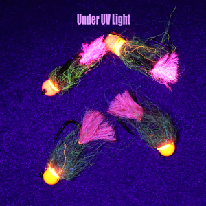 Anzuelo de plantilla de mosca sin púas <span class=keywords><strong>para</strong></span> pesca con mosca, Cuenta de tungsteno, cebo de <span class=keywords><strong>Ninfa</strong></span> checo <span class=keywords><strong>para</strong></span> trucha y salmón en ríos y lagos - Product Image 4