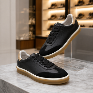 RADOLFA Zapatillas de Cuero de Alta Calidad para Hombre, Zapatos Casuales con Punta Mixta, Minimalistas de Lujo, Cómodos para Caminar, con Soporte, Personalizables OEM - Product Image 6