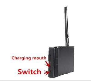 Transmisión inalámbrica de video FPV para UAV de 5.8 GHz con pantalla OSD de 4.3 pulgadas y pantalla receptora de 5.8 g - Product Image 2