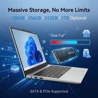 Venta Directa de Fábrica, Computadora Portátil de 14.1 Pulgadas Equipada con Procesador Intel N3060 y Batería de 4000 mAh, Adecuada para Uso Comercial