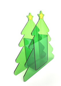 Tùy Chỉnh Nhỏ <span class=keywords><strong>Acrylic</strong></span> Cây Giáng Sinh Cho Bàn Trang Trí Lễ hội Cây Kỳ Nghỉ Nhân Tạo Cây Giáng Sinh - Product Image 4