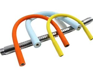 Пользовательский хит продаж, Красочный usb-кабель «гусиная шея»/хромированная кабельная трубка/поддержка телефона, гибкая гусиная шея