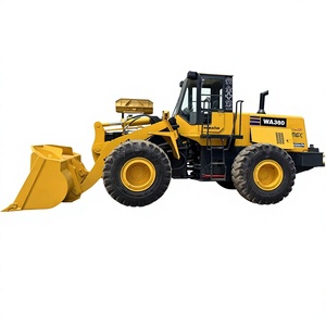 Chargeuse sur pneus Komatsu WA380-3, capacité de 6 tonnes, équipement de construction lourd avec moteur Mitsubishi et pompe hydraulique MOOG - Product Image 1