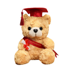 Vente en gros usine : Ours en peluche Teddy Rose personnalisé avec chapeau de docteur, Ours d'amour, Cadeau pour la remise des diplômes, l'anniversaire et les fêtes - Product Image 2