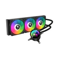 Nouveau refroidisseur de processeur liquide pour ordinateur 360 mm, refroidisseur d'eau, radiateur de refroidissement avec ventilateur à faible bruit et haute performance de 120 mm, refroidisseur de PC