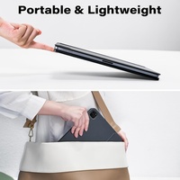 Clavier Magique pour iPad Pro 11 et iPad Air (4ème Génération) avec Support Flottant Cantilever, Pavé Tactile Multi-Touch, Touches Rétroéclairées, Personnalisable en PU
