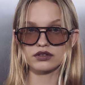 Hot Selling Fashion Popular New Men and Women <b>for</b> Simple Retro Lightweight Multi-Color Double Beam Sunglasses - Product Image 3