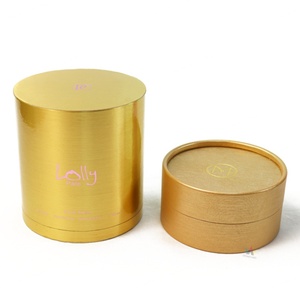 High Quality <b>Empty</b> Paper Cylinder Perfume <b>Box</b> Packaging Custom 50 ml Round Tube Perfume <b>Box</b> - Product Image 3