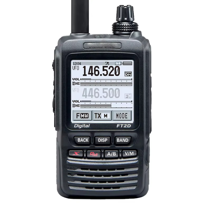 アマチュア無線 通電OK YAESU FMトランシーバー マイク付き FT-4800