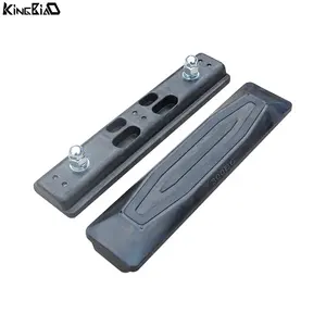 แผ่นรองตีนตะขาบยางสำหรับรถขุด Kubota U30/35 Komatsu PC30/35 Carter 303 Yanmar VIO30 Kobelco 30 รถขุด 3 ตัน แบบยึดด้วยสลักเกลียว - Product Image 1