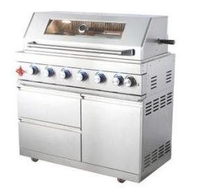 Barbacoa de Gas de Lujo para Exteriores, de Acero Inoxidable, Grande, Resistente, sin Humo, con Cajón, Modelo AY-HNS-B801 - Product Image 4