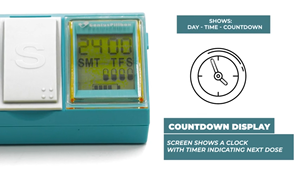 Oem 2025 zoomcare m0s 24 giờ đếm ngược <span class=keywords><strong>Pill</strong></span> Dispenser không có thiết lập yêu cầu thông minh điện tử 7 ngày <span class=keywords><strong>Pill</strong></span> hộp - Product Image 2