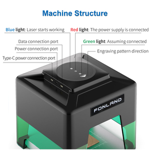 <strong>Mini</strong> Desktop Laser Marking <strong>Machine</strong> 3W 5W High Precision - Product Image 5
