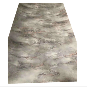<span class=keywords><strong>Contreplaqué</strong></span> mélaminé texturé marbre gris de nouvelle conception Linyi pour meubles de salon et de cuisine - Product Image 4