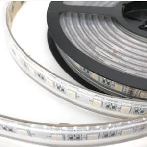 IP65 Waterdichte Rgbww Rgb + Ww Cct Smd 5050 Led Strip Verlichting 12Mm DC12V 60 Leds/M Led flexibele Strip Licht Tape