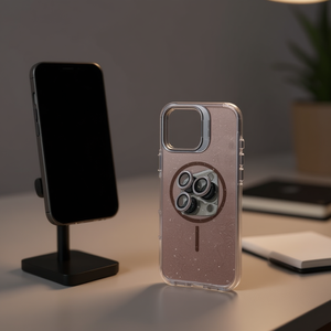 Custodia Protettiva Completa IP15 PRO MAX per Cellulare, Doppio Materiale con Airbag e Supporto per Lente, Design Brillante - Product Image 2