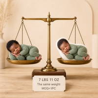 Coussin souvenir de poids au-néonatal personnalisé avec photo de bébé, cadeau parfait pour nouveau-né, fournisseur vérifié, livraison directe