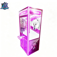 Machine à griffes commerciale à monnayeur pour attrapeurs de peluches, équipement d'amusement à récompense, vente en gros d'usine, faible bruit