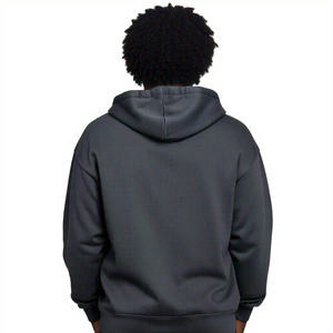 Sudadera con Capucha Extra Grande OEM para Hombre, 100% Algodón, Estilo Urbano, Personalizable con Logotipo, Gruesa, Vintage, para Otoño - Product Image 5