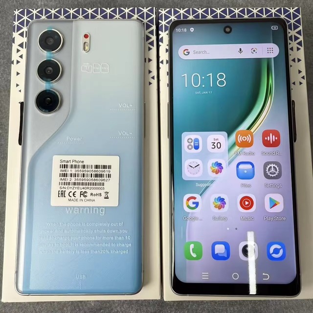 2026 New Large Global Version Camon 40 Pro Max 5G Smartphone 16GB 7.3inch Dual SIM Card 6.8" LCD 90Hz Android 14 Waterproof