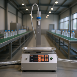 Máquina Llenadora de Botellas Automática Vevor, 30-15000g, Control Digital, Boquilla Única, para Leche, Plástico, Envasado de Alimentos - Product Image 2
