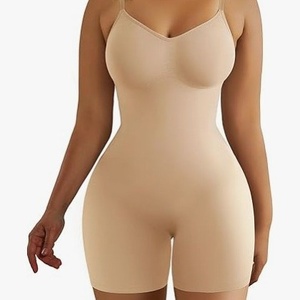 Faja Moldeadora de Nylon sin Costuras Estilo Europeo-Americano, la Más Vendida, para Yoga y Postparto, Levantamiento de Glúteos, Control Abdominal, Sin Espalda, de Una Pieza - Product Image 3